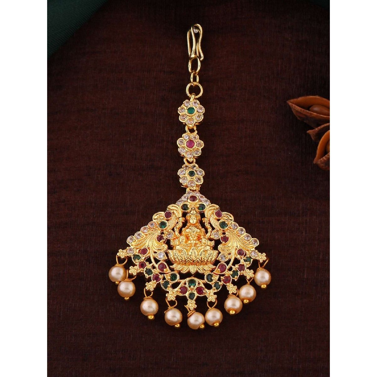 Gold papidi outlet bottu designs