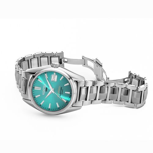 Roamer Searock Automatic Blue Round Dial Mens Watch 210665 41 05 20