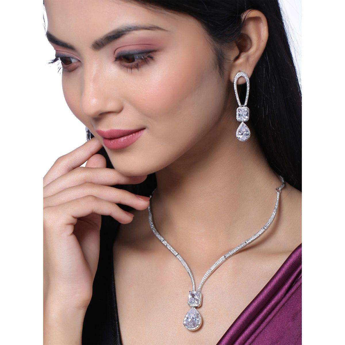 Buy Yellow Chimes Jewellery Set of 2 for Women and Girls Traditional