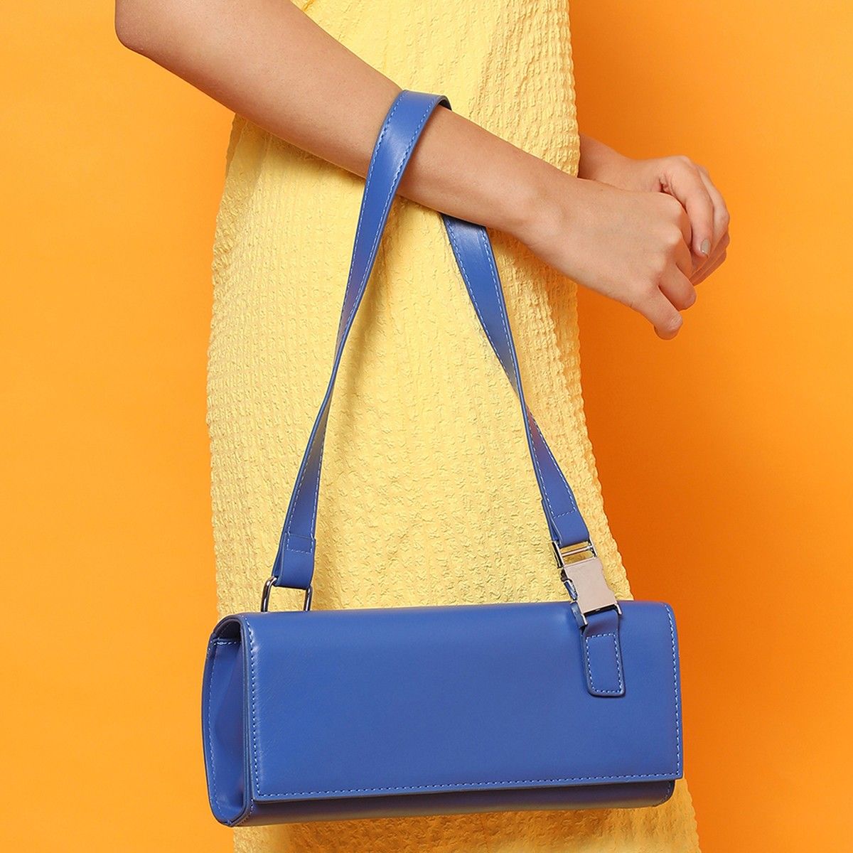 Rectangular shoulder on sale bag