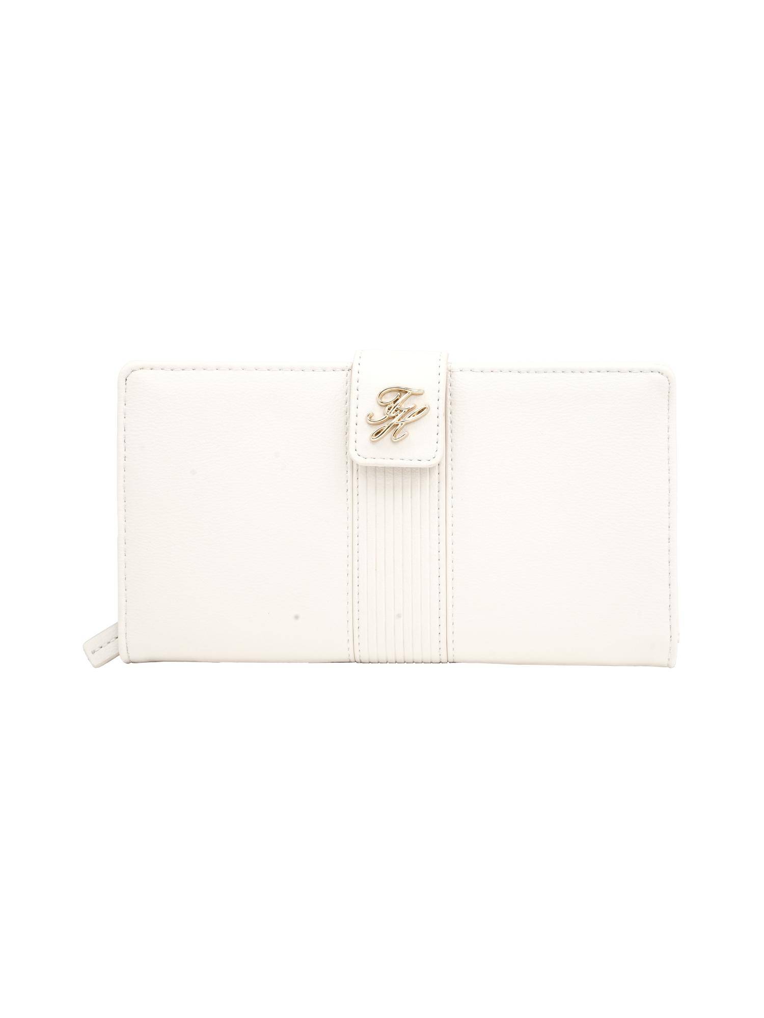 Tommy Hilfiger Women Bifold Wallet Aurelie - Ecru