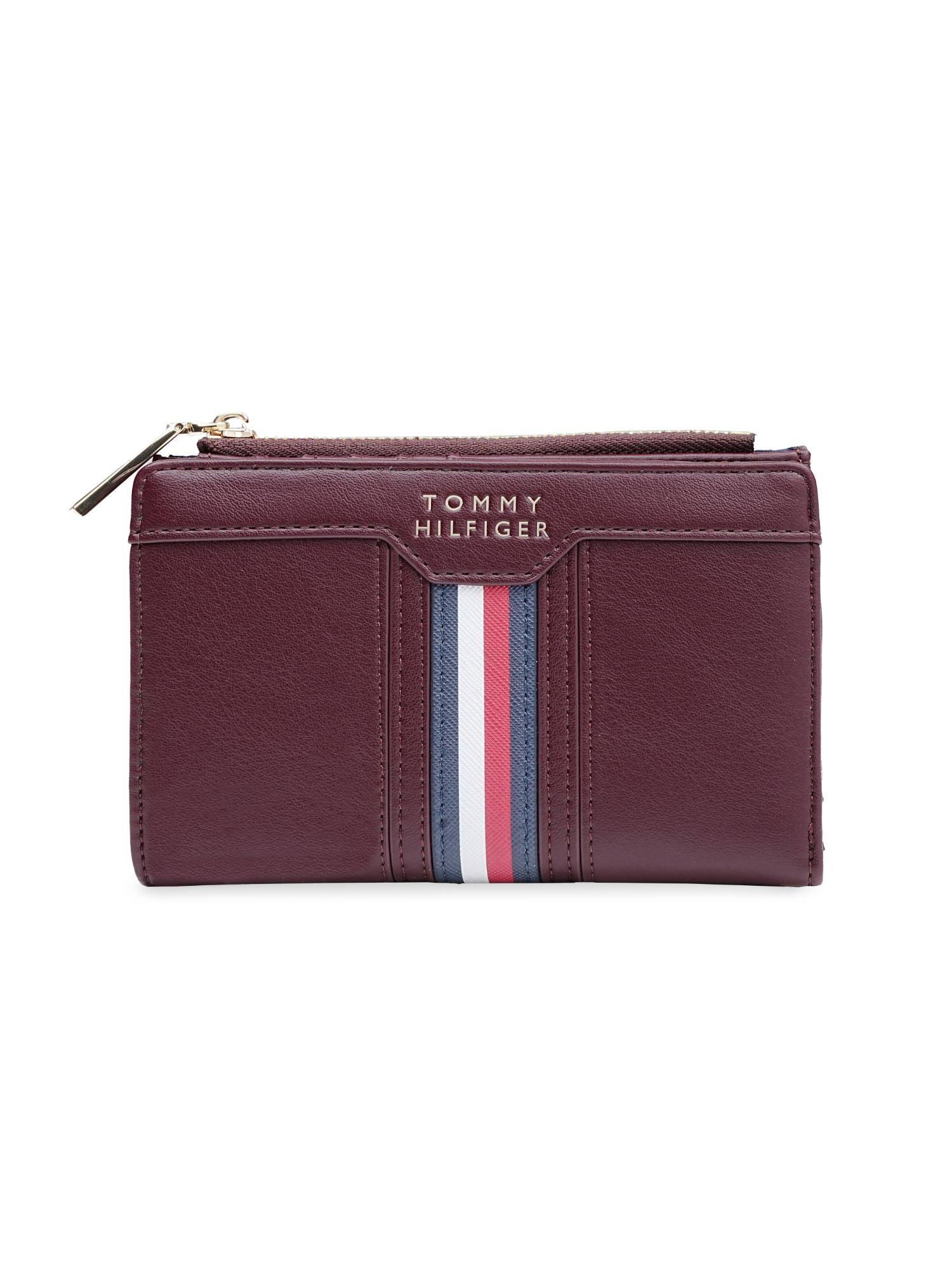 Tommy Hilfiger Women Bifold Wallet Ondine - Wine