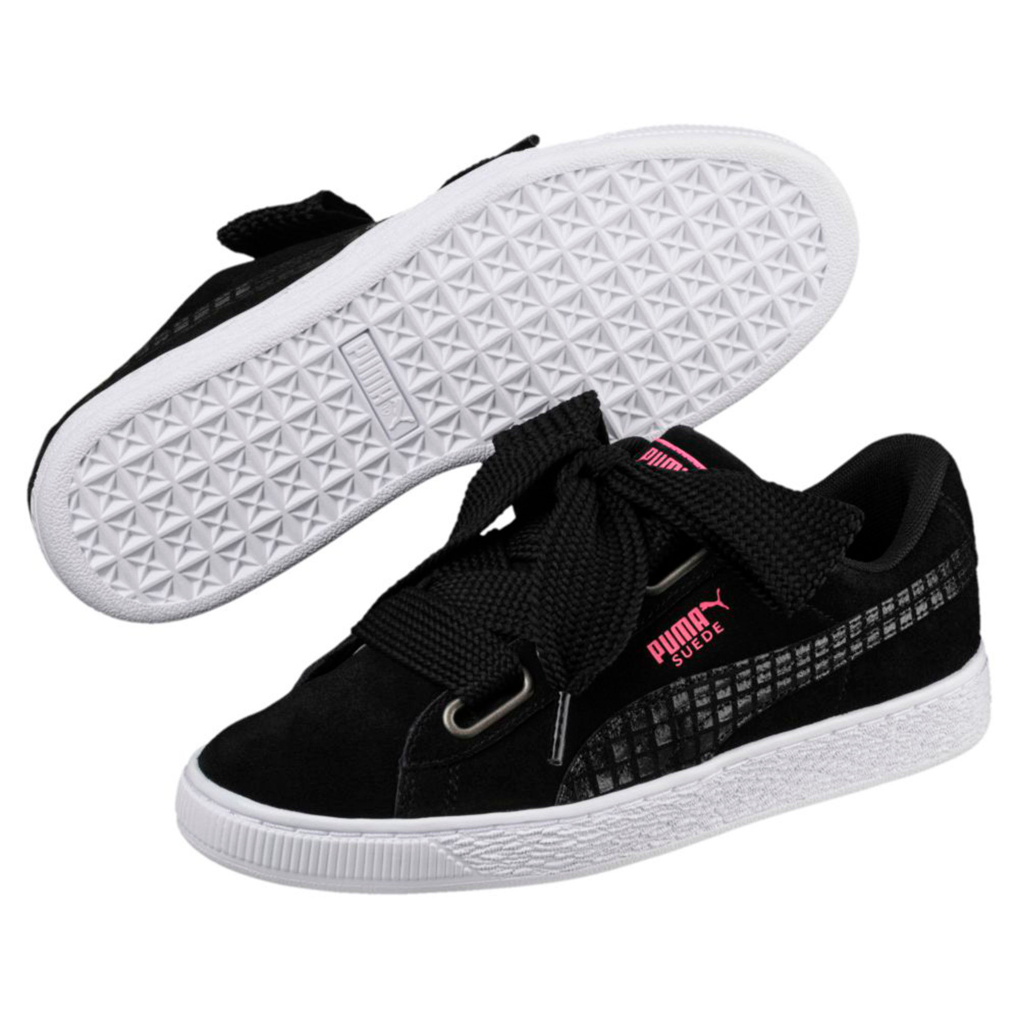 Puma Suede Heart Street 2 Women's Black Sneakers: Buy Puma Suede Heart  Street 2 Women's Black Sneakers Online at Best Price in India | Nykaa