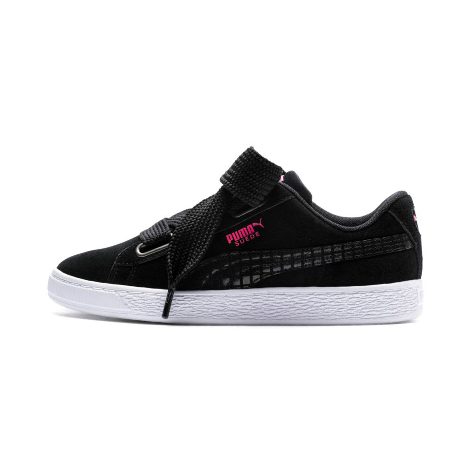 Buy Puma Suede Heart Street 2 Women s Black Sneakers 4 Online
