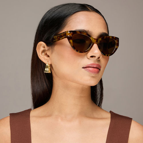 Buy Twenty Dresses by Nykaa Fashion Brown Animal Print Cat Eye