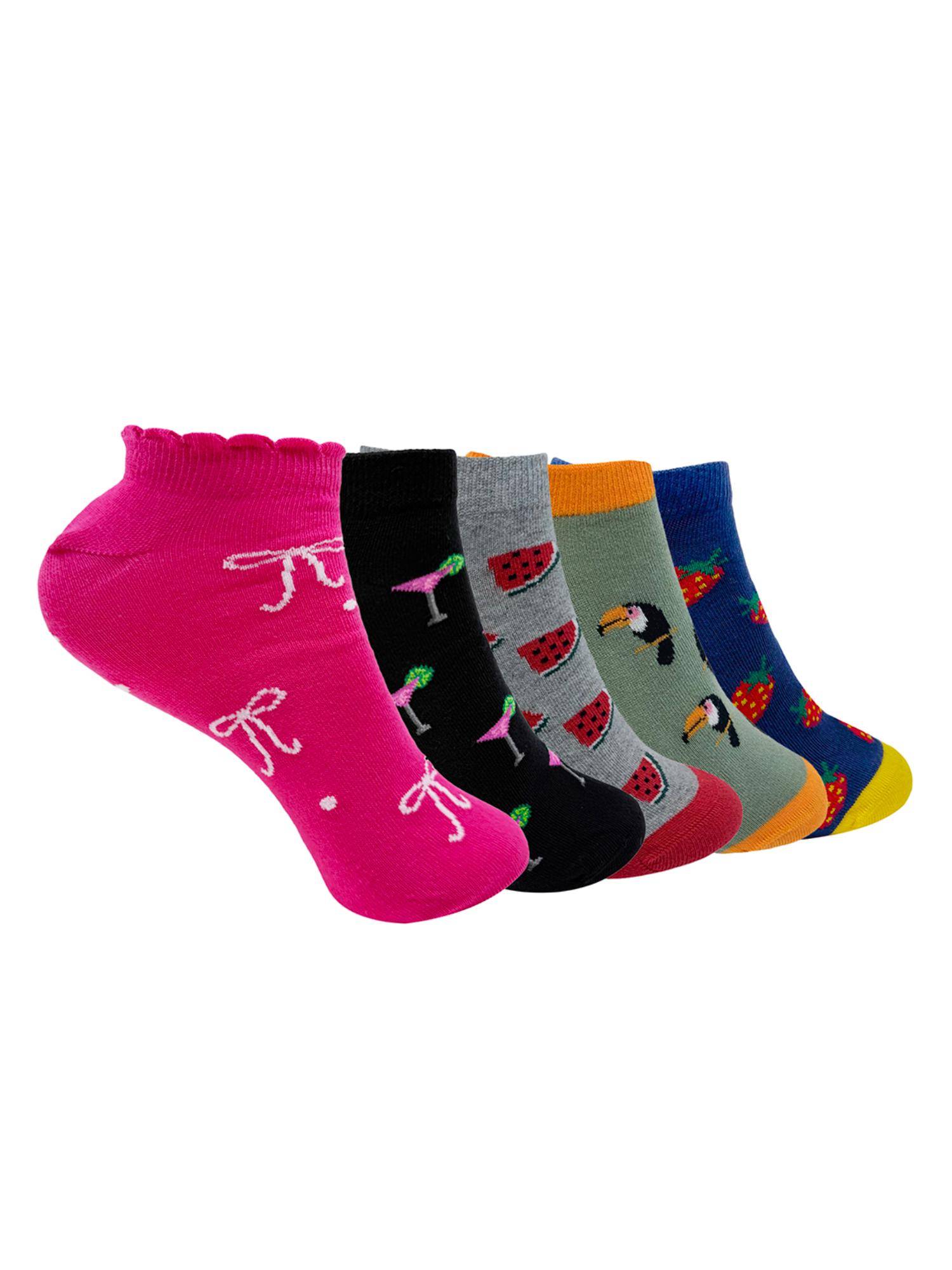 Mint & Oak Everyday Essentials Socks Combo (Set Of 5)