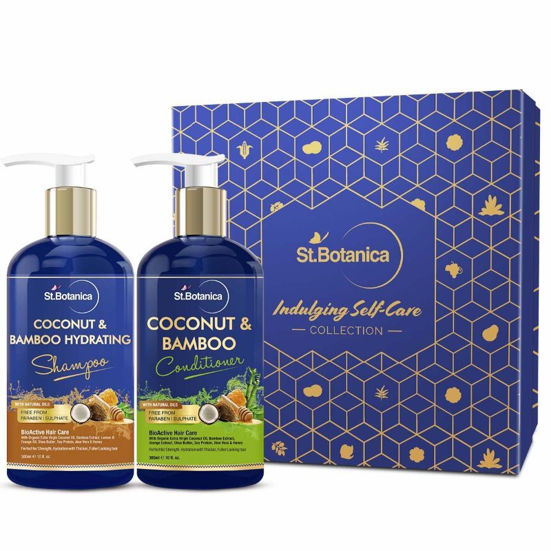  Coconut & Bamboo Hair Strengthening Shampoo & Conditioner: Buy   Coconut & Bamboo Hair Strengthening Shampoo & Conditioner  Online at Best Price in India | Nykaa
