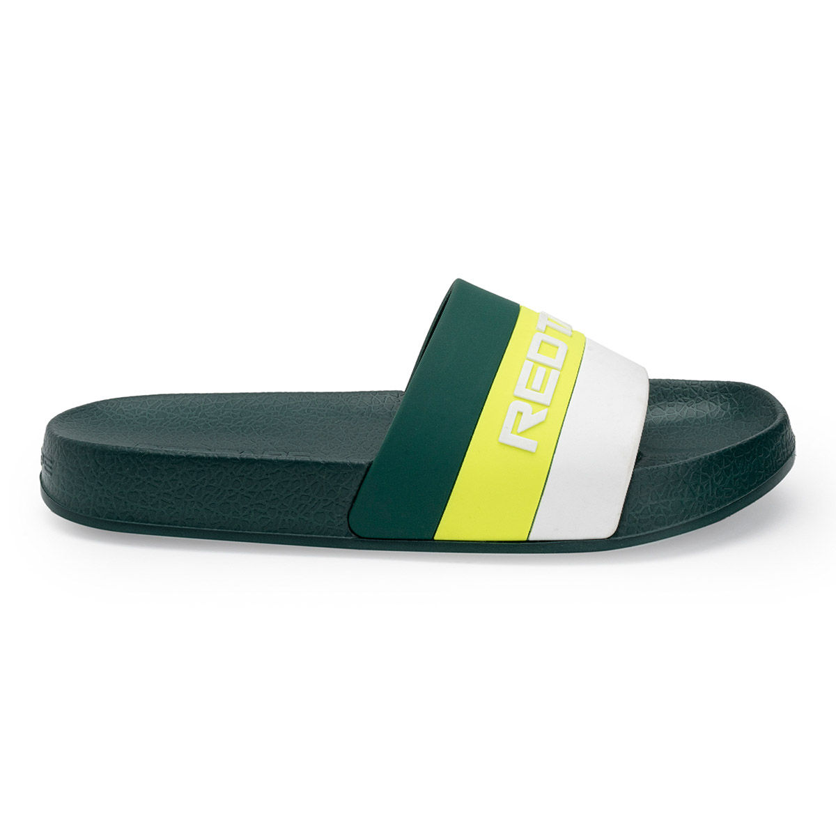 Buy Red Tape Colourblocked Green Sliders Online
