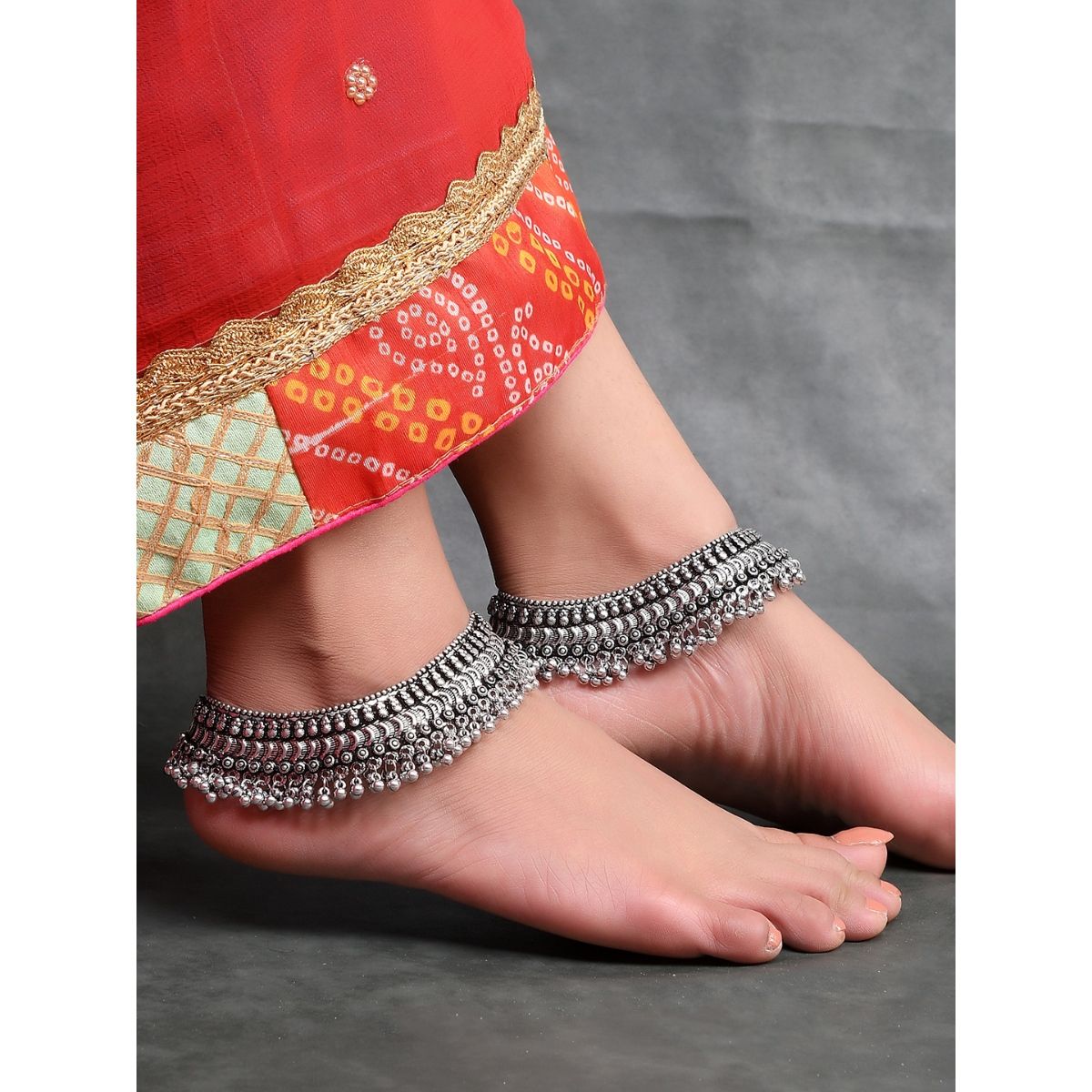 Heavy anklets silver new arrivals