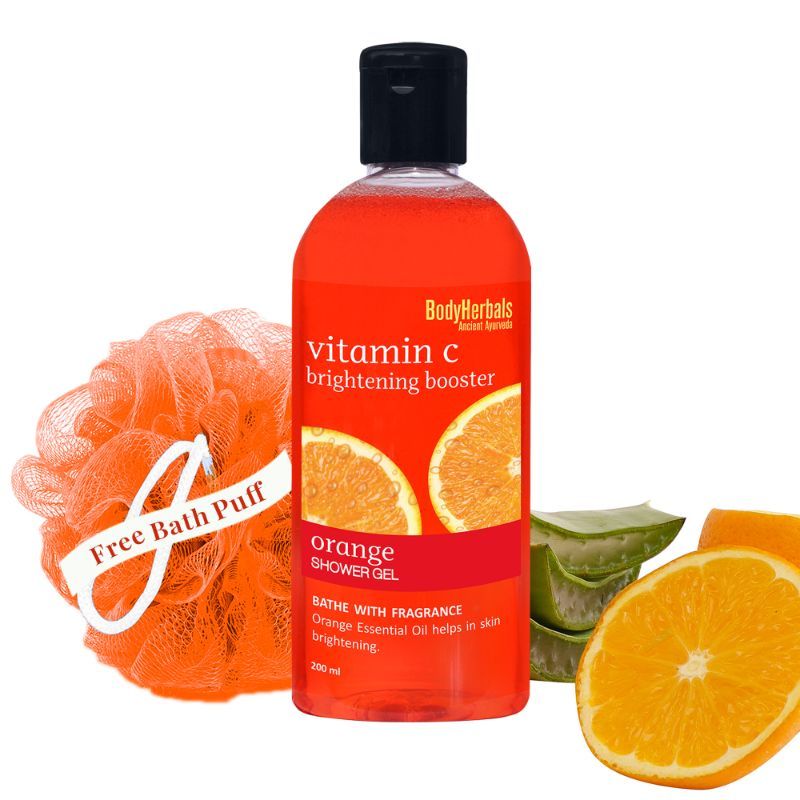 BodyHerbals Orange Shower Gel Bathe With Fragrance