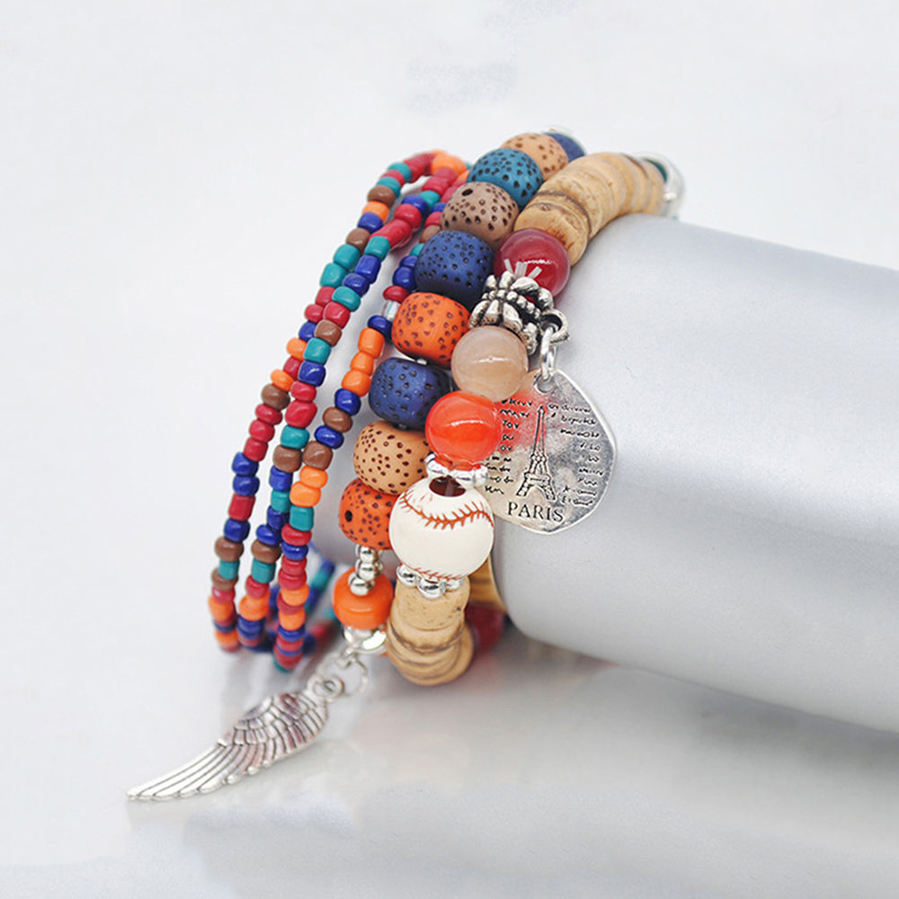Aquila Handmade Kids Beaded Charm Bracelets - Singapore Accessories – vin +  min