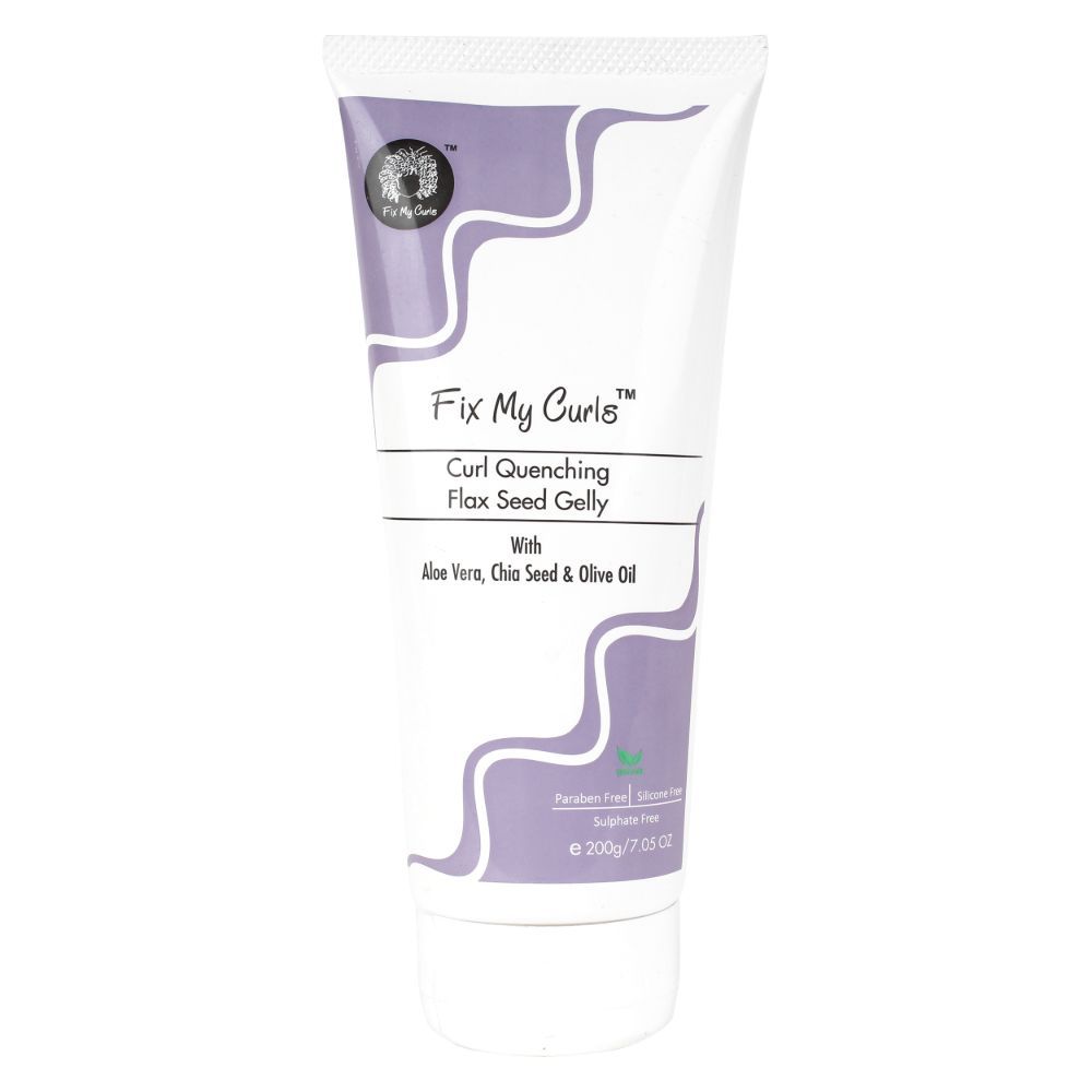 Fix My Curls Curl Quenching Flax Seed Gelly For Curly And Wavy Hair