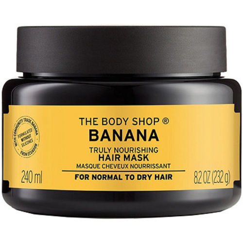 The Body Shop Banana Truly Nourishing Hair Mask: Buy The Body Shop Banana  Truly Nourishing Hair Mask Online at Best Price in India | Nykaa