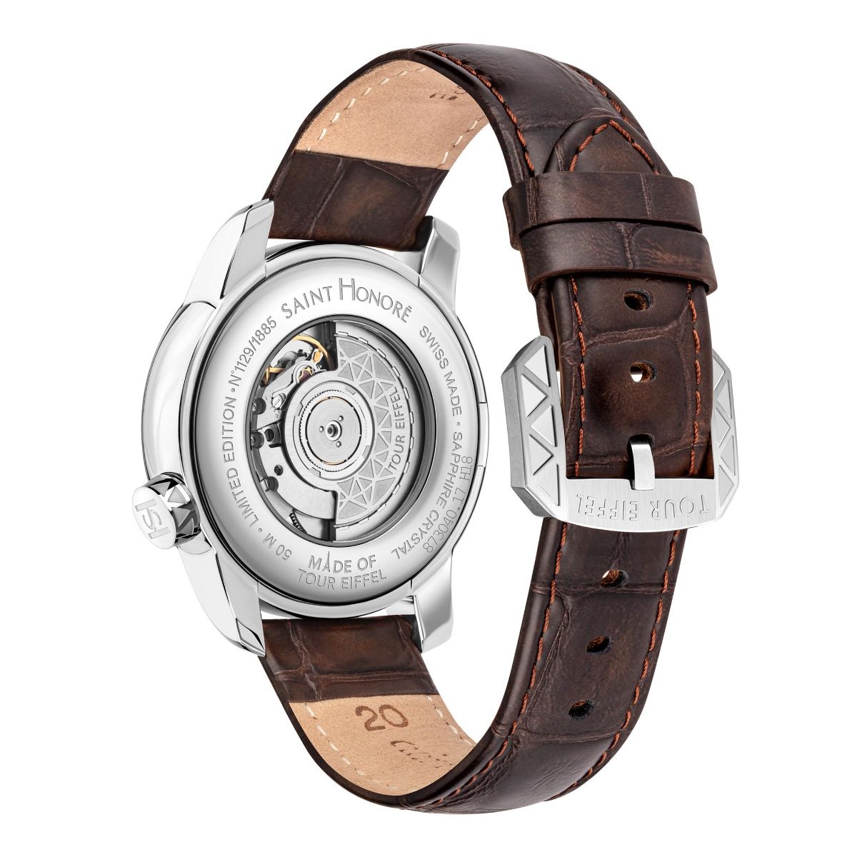 Buy Saint Honore AUDACY Navy Blue Round Dial Watch for Women -AU762021  1DFIN (Medium) Online