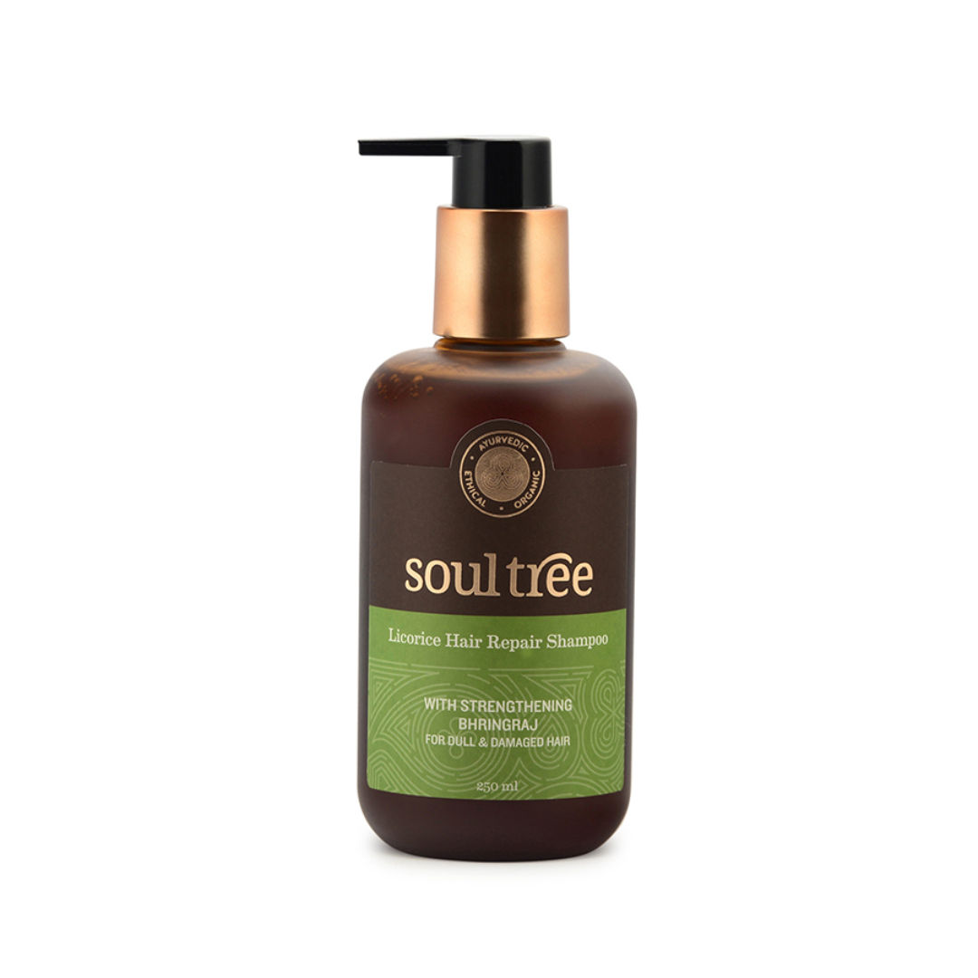 SoulTree Licorice Hair Repair Shampoo with Strengthening Bhringraj