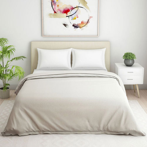 Buy Welspun Soft Always Polyester Fleece Blanket-Cream (Single