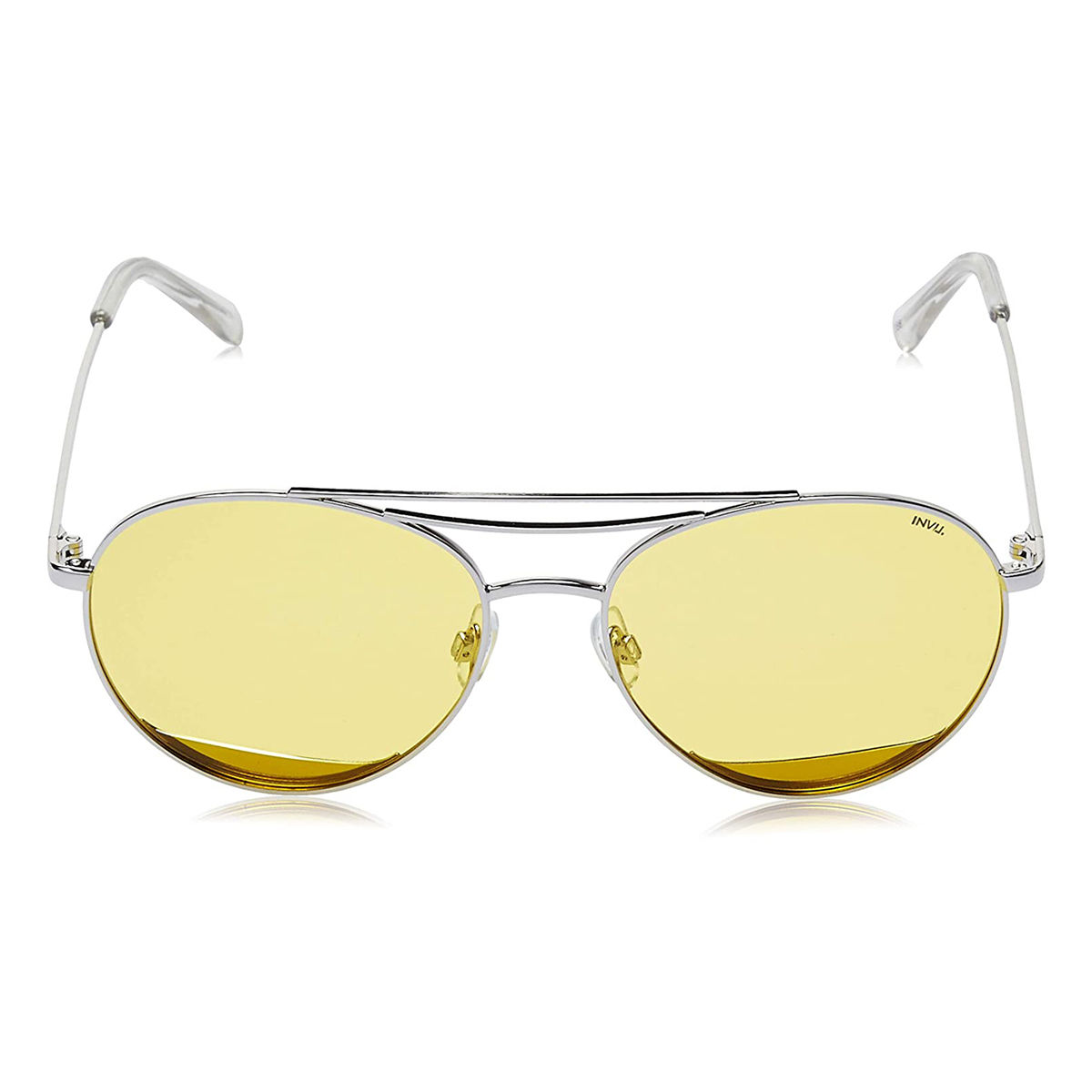 Invu Sunglasses Aviator With Yellow Lens For Men