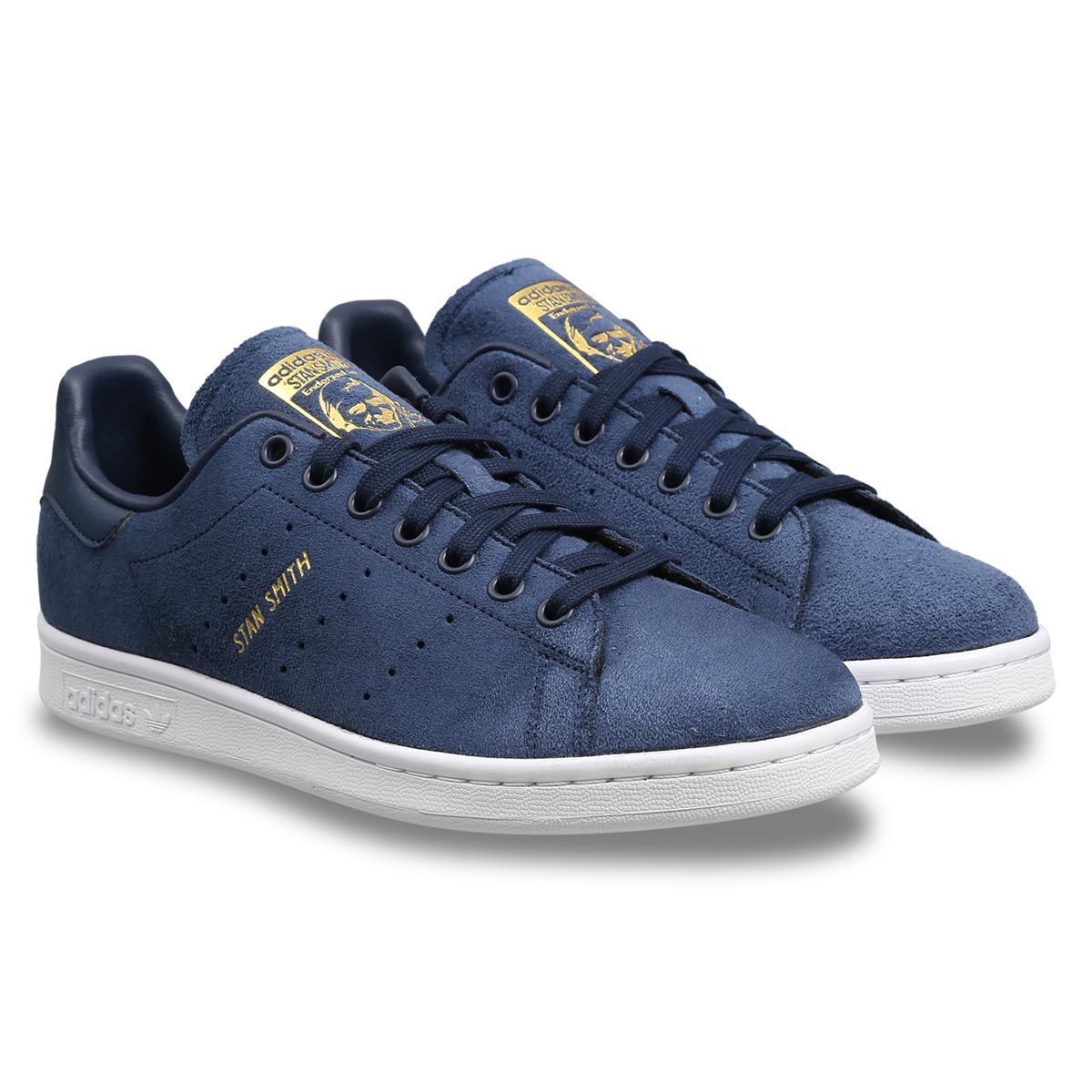 Buy adidas Originals STAN SMITH Blue Casual Sneakers (UK 8) Online