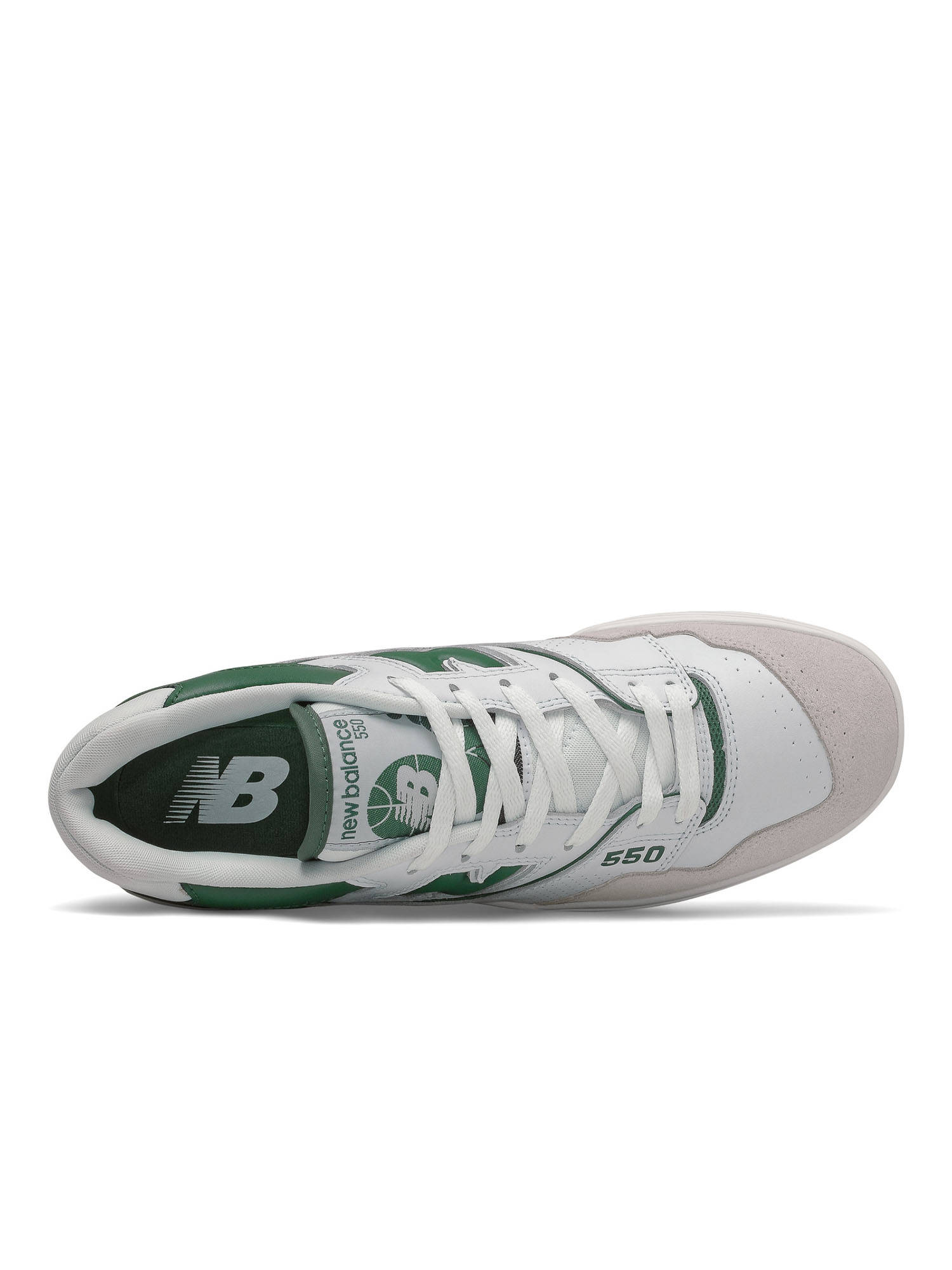 Buy New Balance Men BB550WT1-NB White & Green Sneakers Online