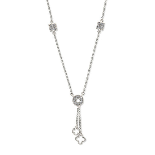 SILBERRY 925 Sterling Silver Wind Chime Necklace For Womens And Girls - Main Image