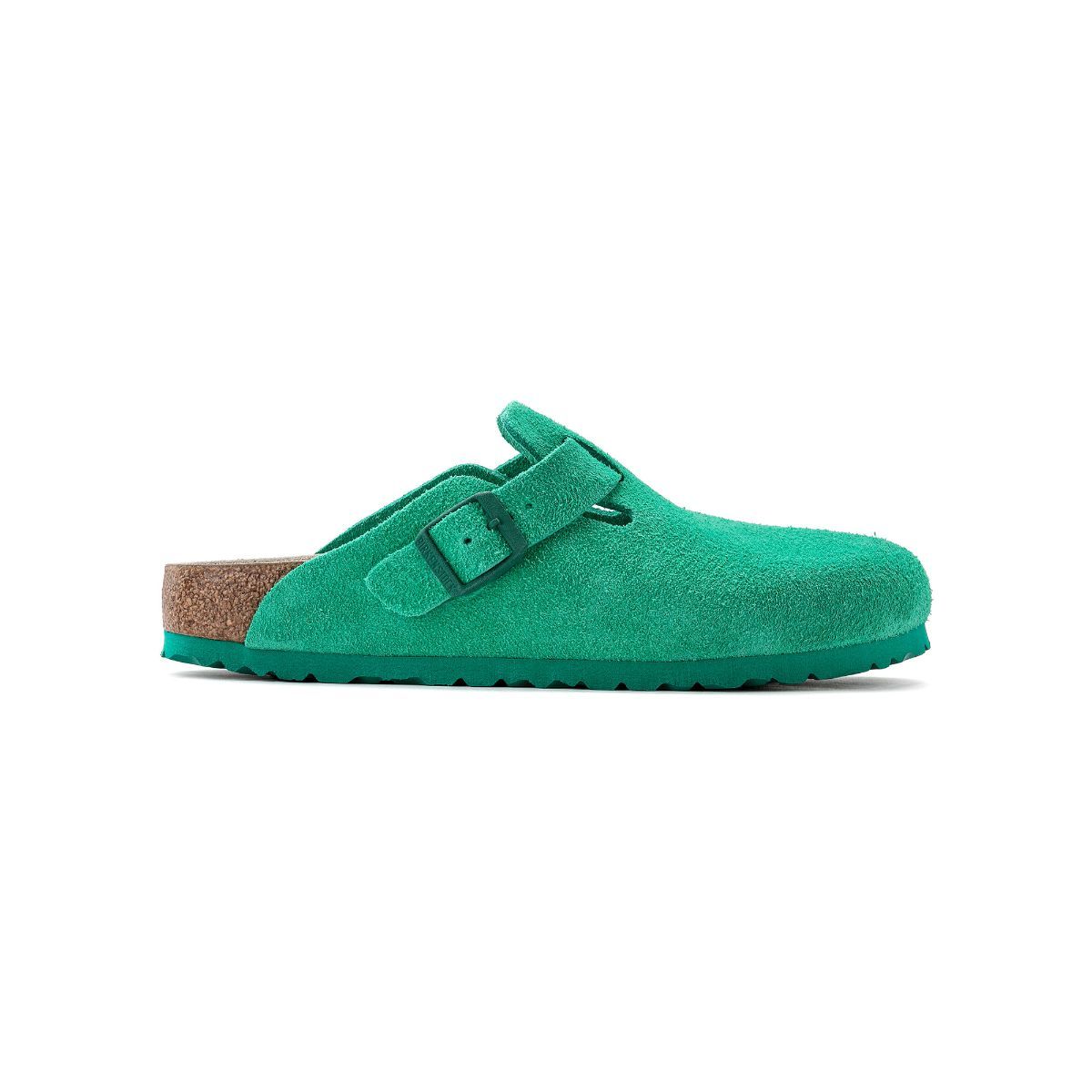 Birkenstock Boston Bold Green Regular Unisex Clogs