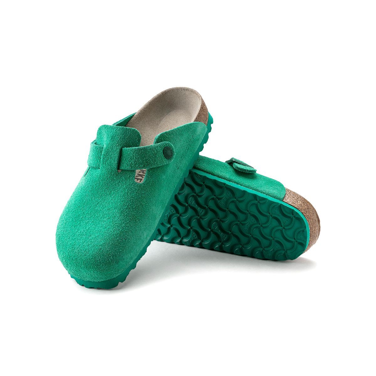 Green boston birkenstock hot sale