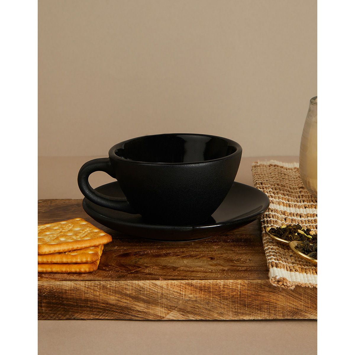 Buy Fabindia Maaya Two Tone Cup & Saucer 2pc Set Online