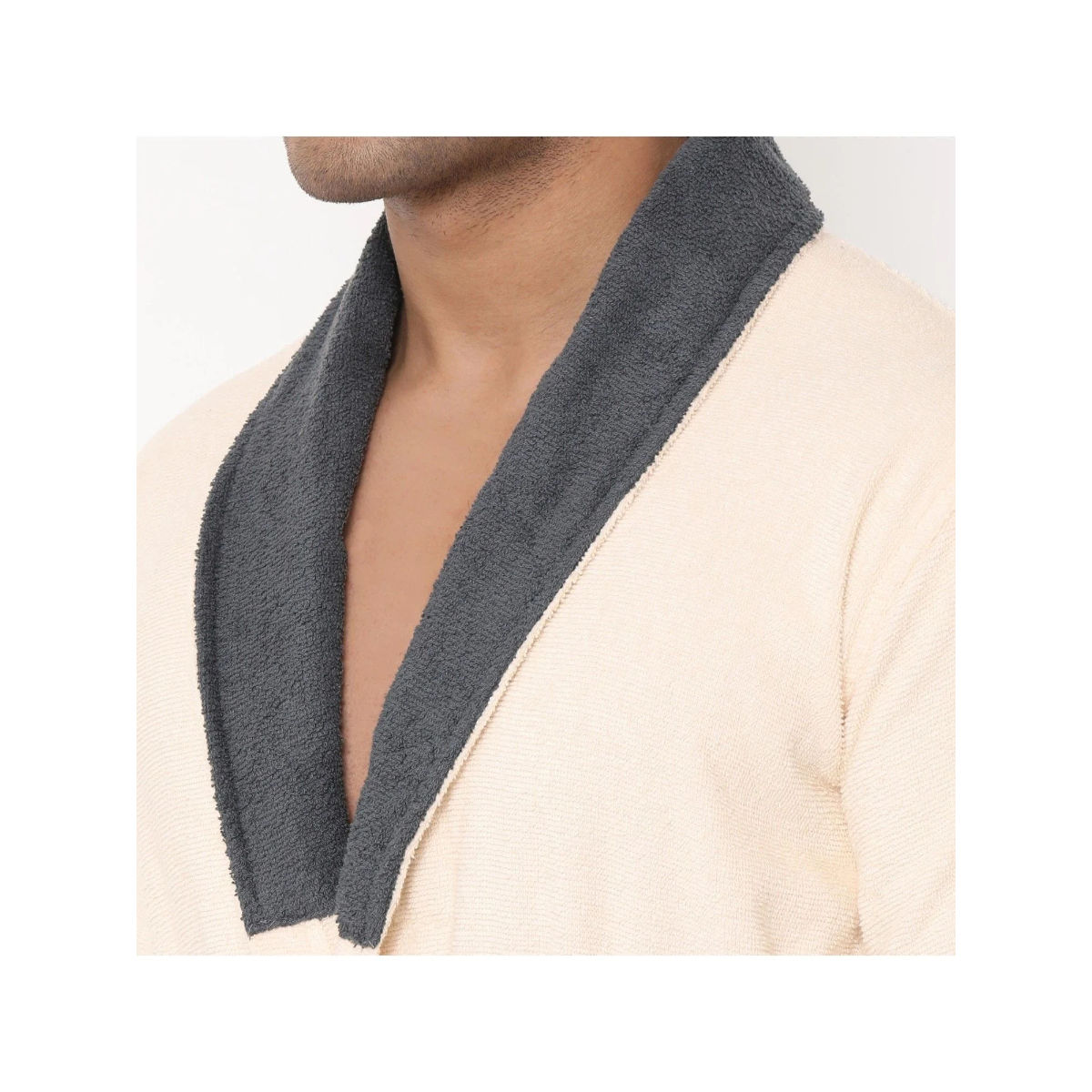 Spaces Cotton Bath Robe High Absorbency Quick To Dry Light Weight Smart