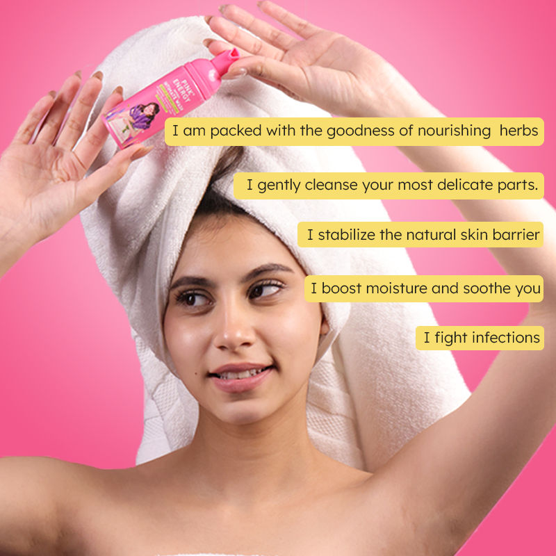 Buy PINK ENERGY Natural Lavender Foaming Intimate Wash Online