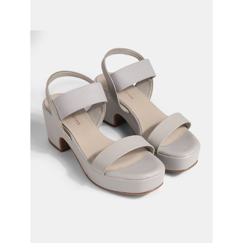 Heeled Sandals Light Gray Sandals Naturalizer Womens Joy Ankle