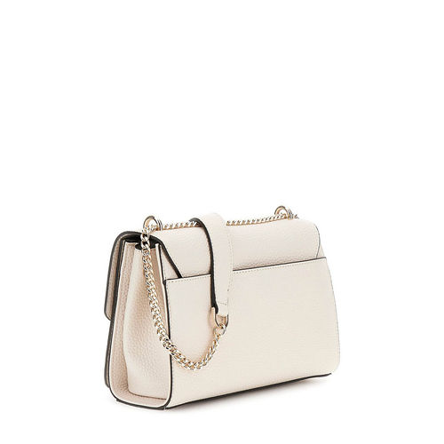 Buy Guess Off White Bone Textured Calista Convertible Crossbody