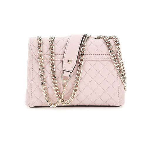 Guess NERINA CONVERTIBLE XBODY FLAP - Schoudertas - peach/abrikoos