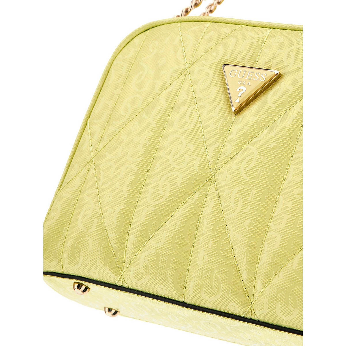 Buy Guess Citrine Solid Aldina Camera Crossbody Bag Online