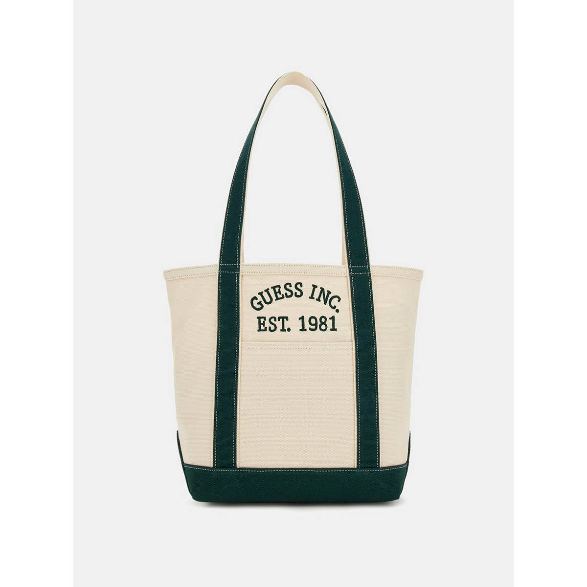 Guess Forest Embroidered Summer line Tote Bag (S)