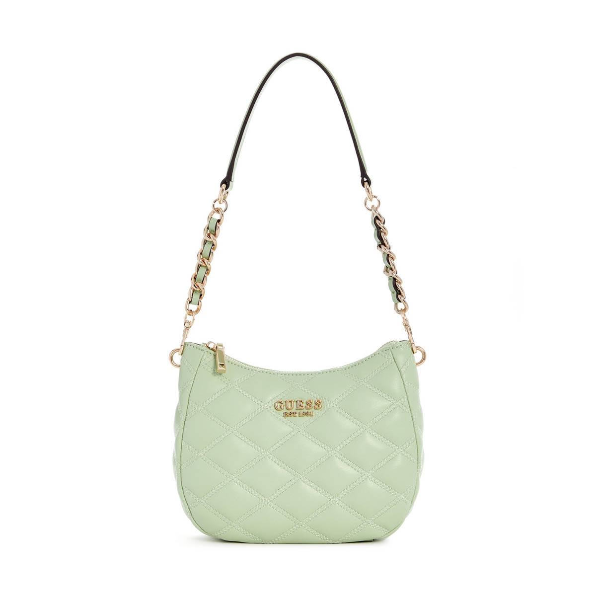 Guess Celadon Solid Tamsin Top Zip Shoulder Bag