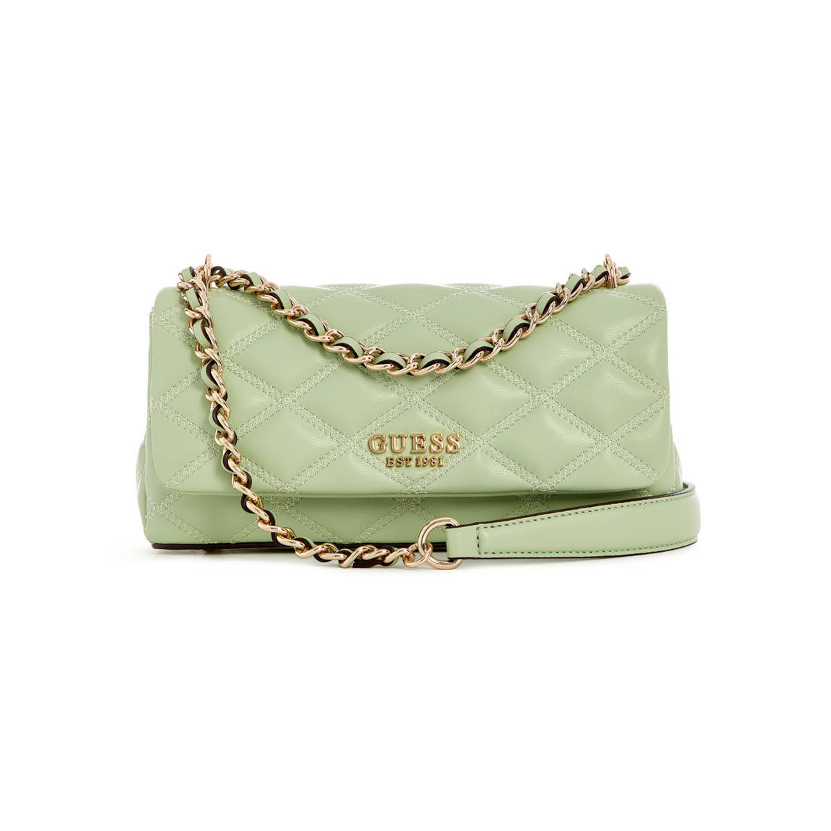Guess Celadon Solid Tamsin Convertible Crossbody Bag