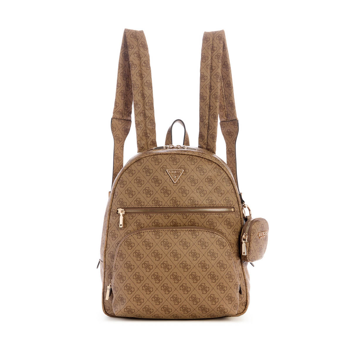 Buy Guess Latte Logo Printed Power Play Tech Backpack with