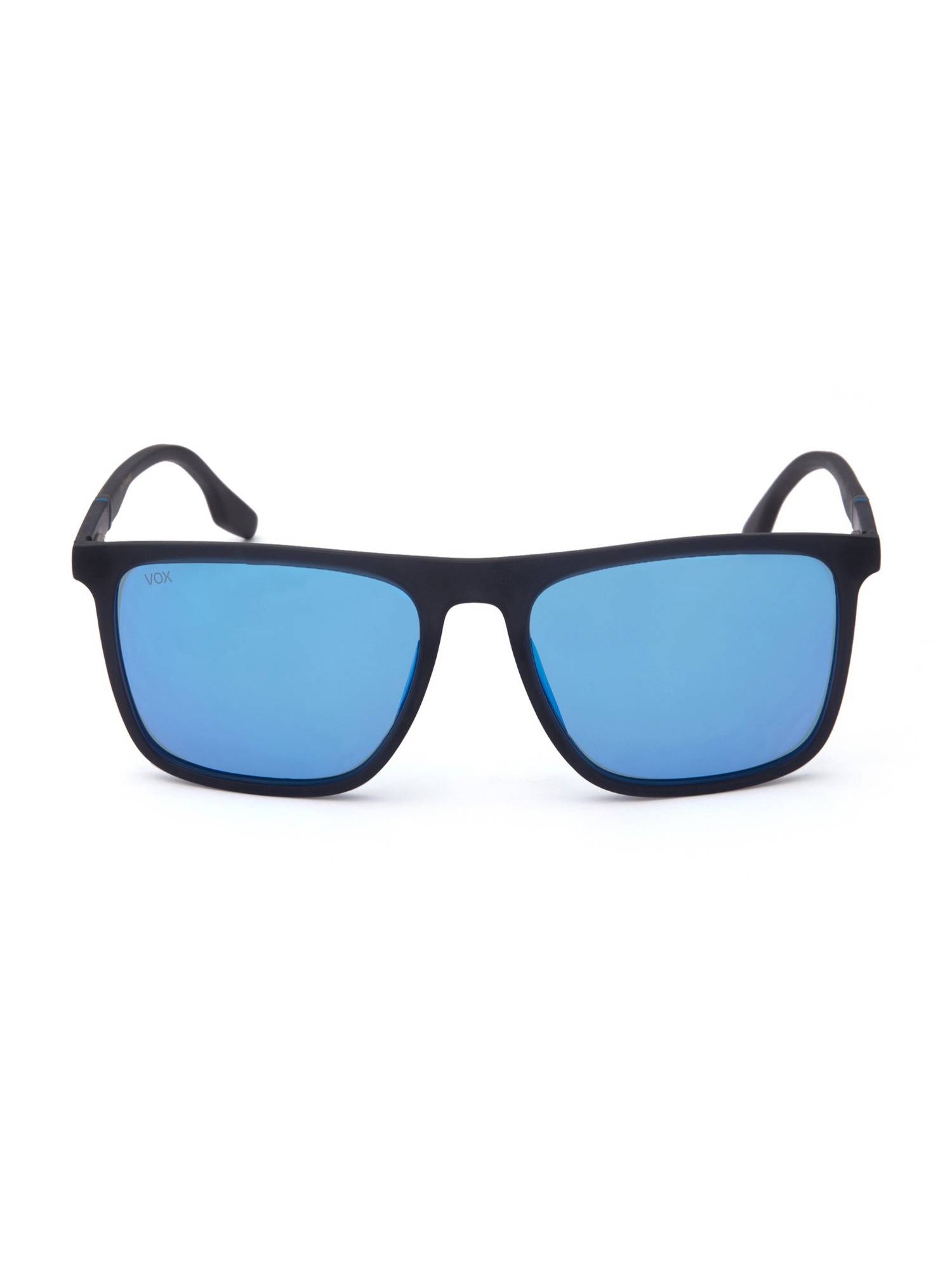 VOX Unisex Sqaure Full Rim Polarised and Uv Protected Lens Sunglasses-Vx046 (51)