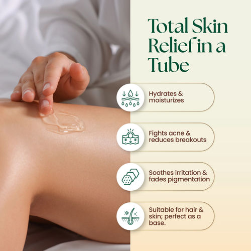 Moha Rose & Cucumber Aloe Vera Gel To Prevent Pigmentation & Fine Lines For  Glowing Skin
