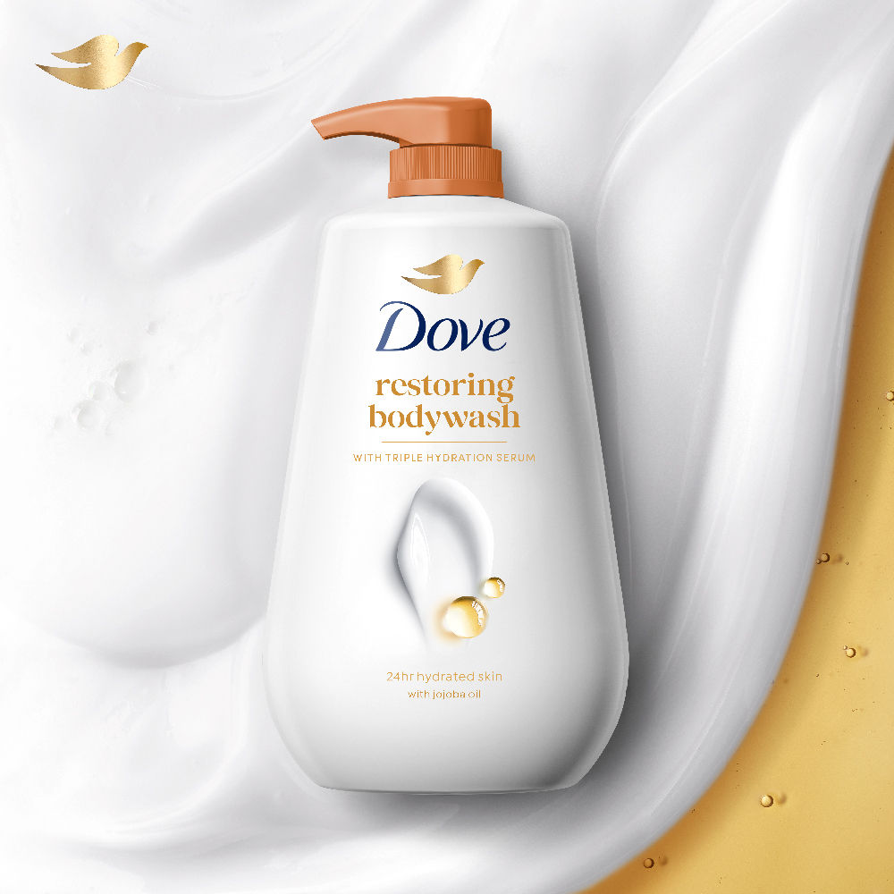 Dove Dryness Care Body Wash With Jojoba Oil
