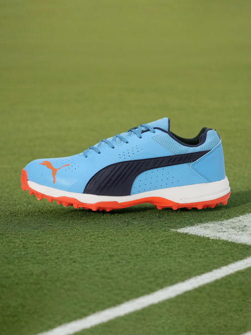 Puma Cricket Allrounder Unisex Blue Cricket Shoes