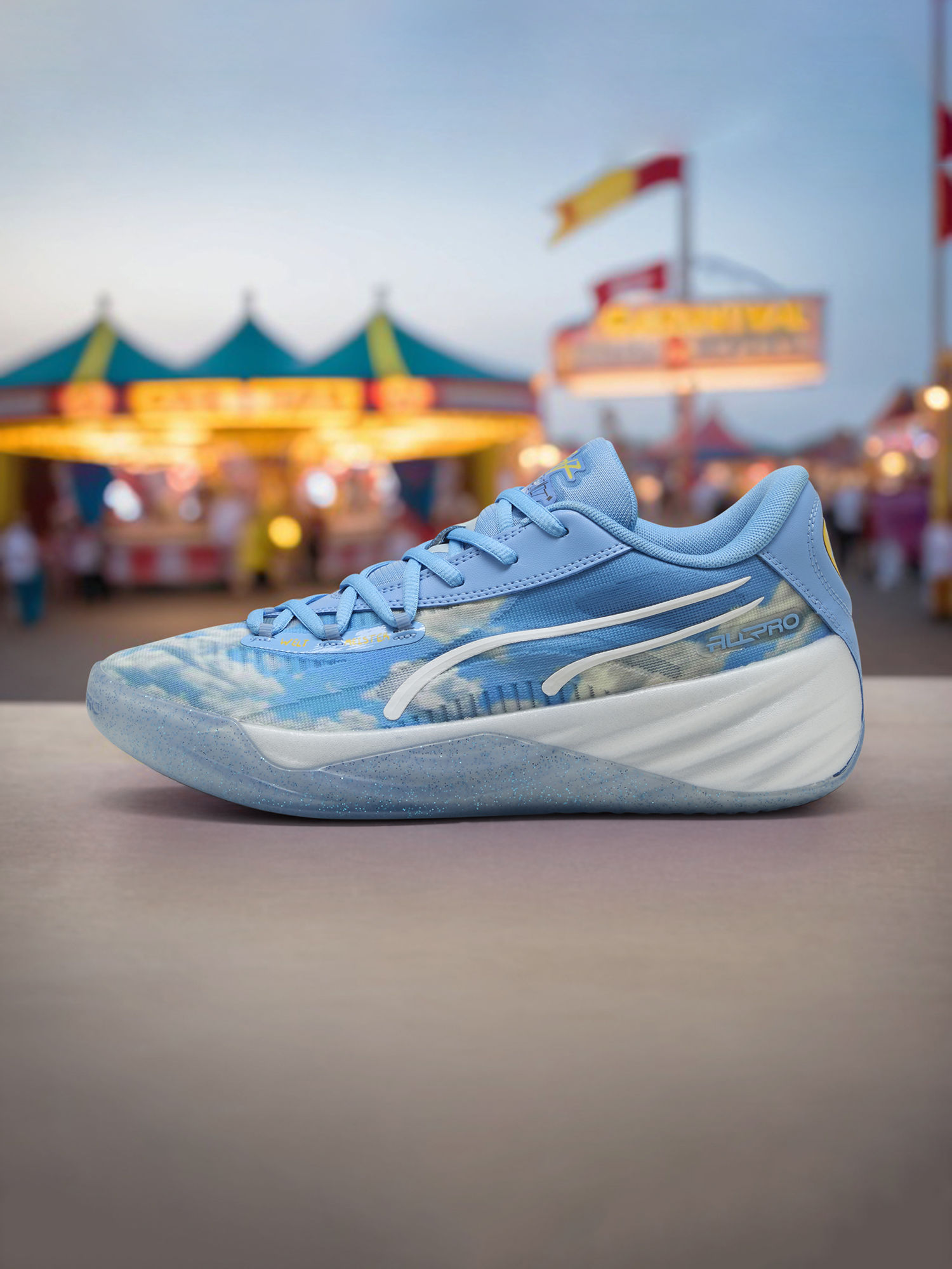 Buy Puma All-Pro NITRO Dennis Schroder Unisex Blue Basketball