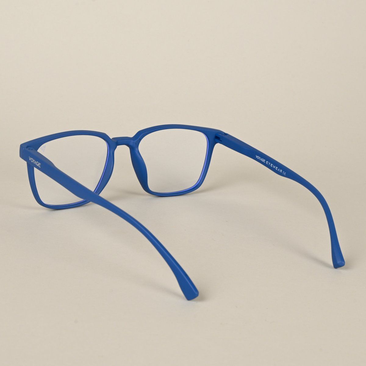 Buy Voyage Royal Blue Square Eyeglasses for Men Women 52 Online