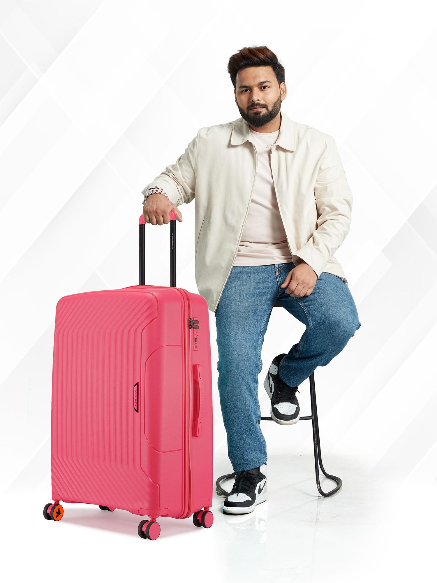 Buy Nasher Miles Unisex Pink Coorg Hard-Sided Polypropylene Black