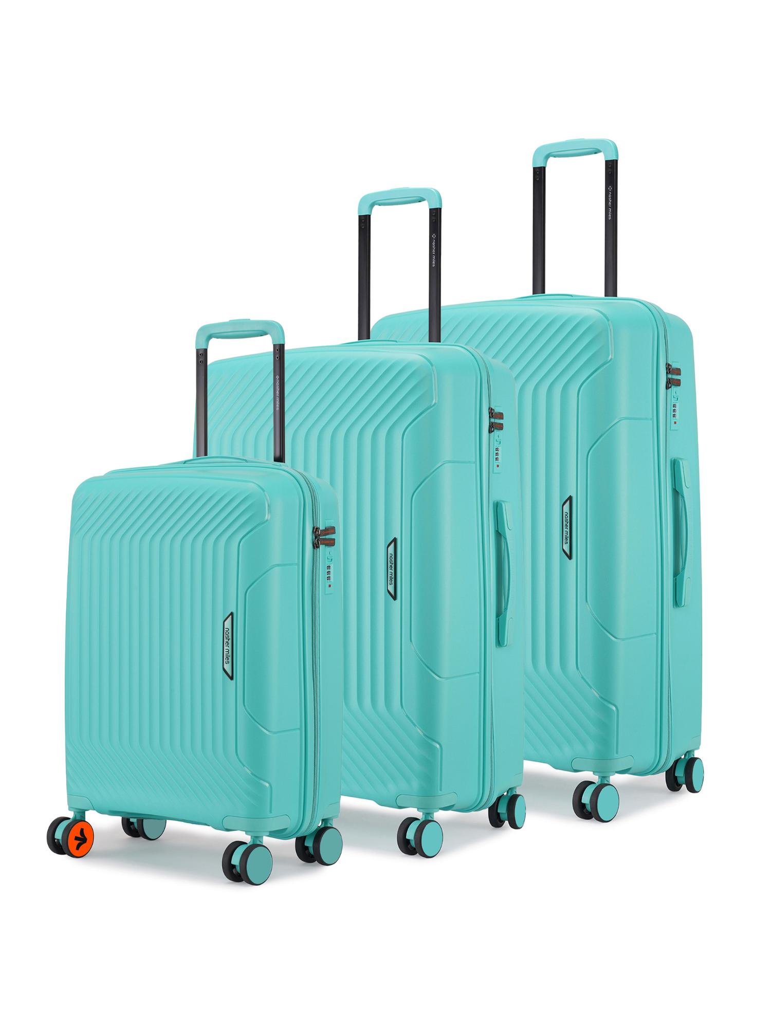 Buy Nasher Miles Unisex Teal Coorg Hard-Sided Polypropylene Black
