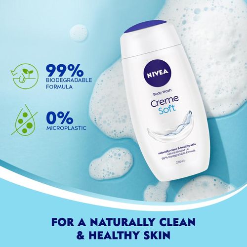 Buy NIVEA Body Wash- Creme Soft Naturally Clean & Healthy Skin Natural  Almond Oil Online