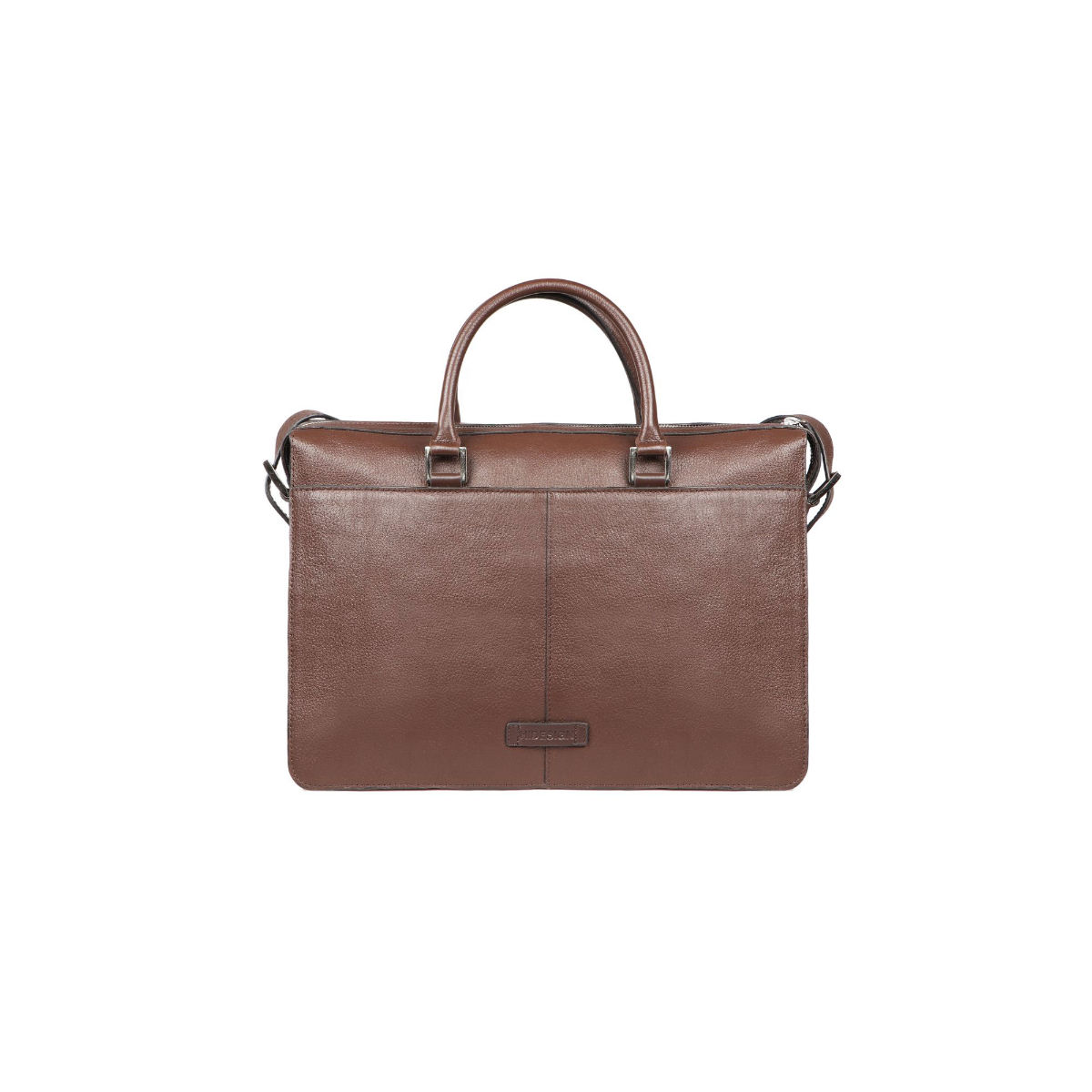 Buy Hidesign Enzo 02 Men Brown Laptop Bag (L) Online