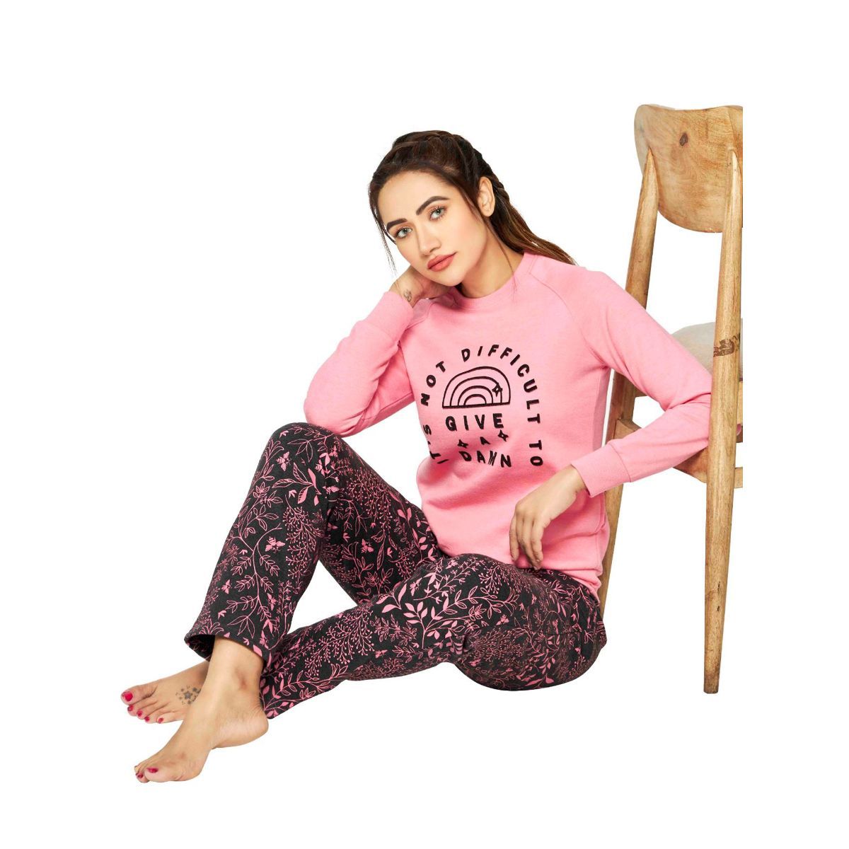 Buy KAYU Women Fleece Warm Solid Lower Trackpants for Winter Pack of 1  Pink Online at Best Prices in India  JioMart