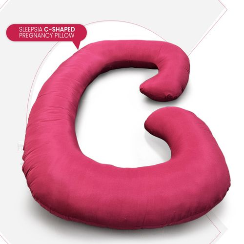 Baby Pillow C Shaped Nursing Pillow SLEEPSIA Full Body C Shaped