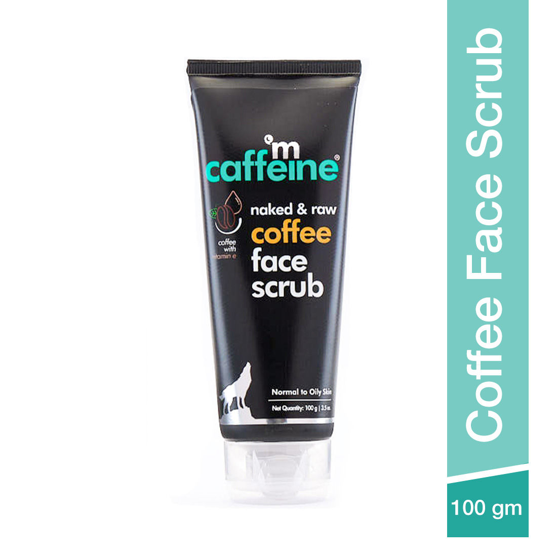 MCaffeine Exfoliating Coffee Face Scrub with Walnut & Vitamin E for Fresh & Glowing Skin - Removes Tan & Blackheads